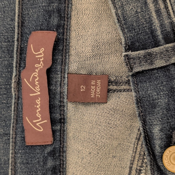 NWT Gloria Vanderbilt Amanda Slimming Jeans Size 12 - Picture 6 of 9